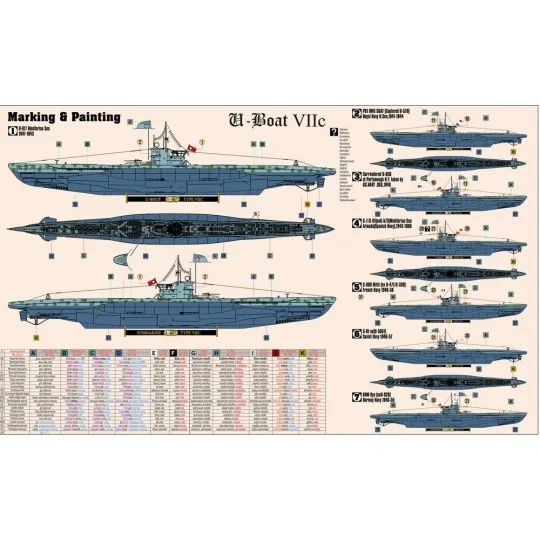 Das U-Boot VIIC U-617 START SET, 1/400 - Mistercraft SD-290