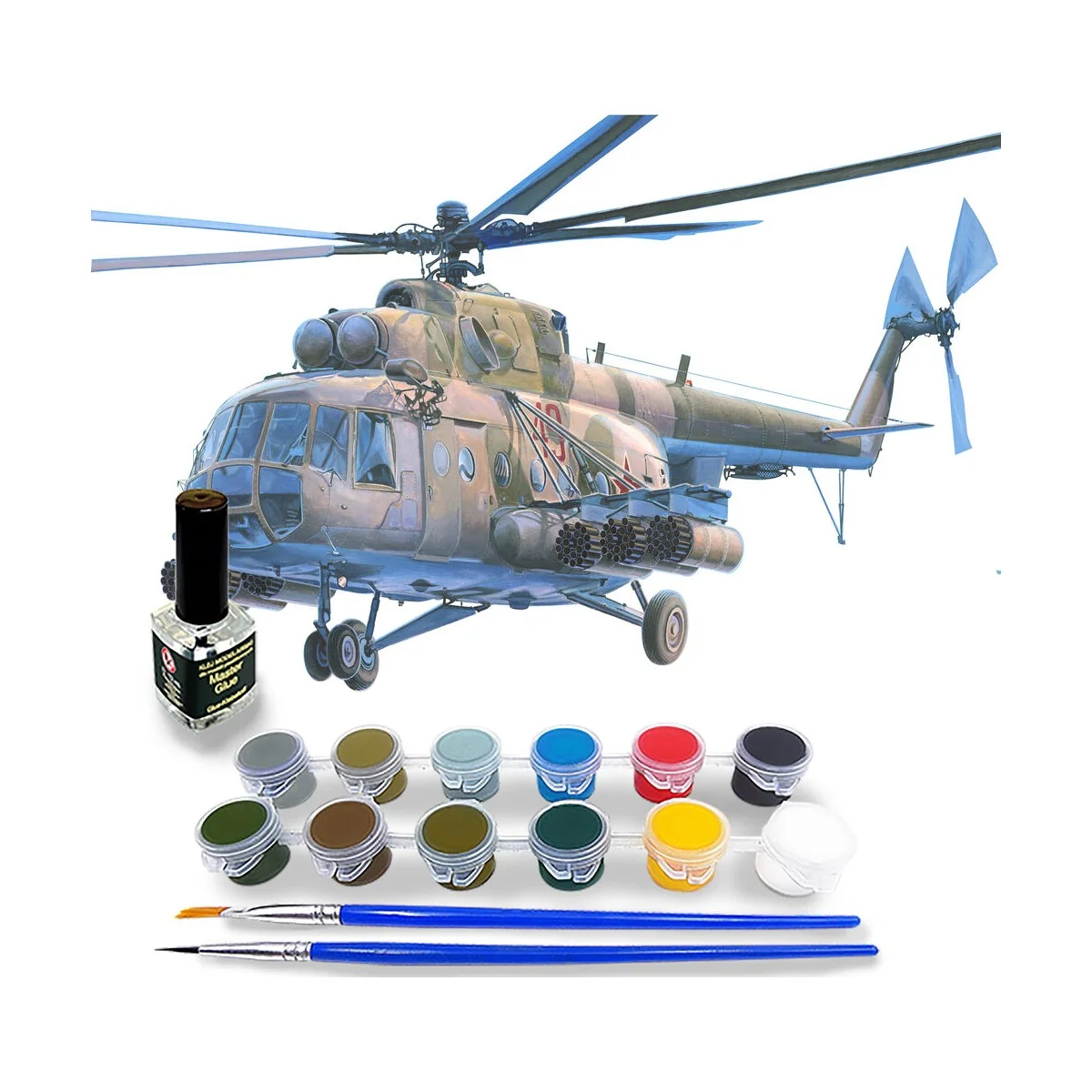 Mil Mi-17 Hip START SET, 1/72 - Mistercraft SF-01