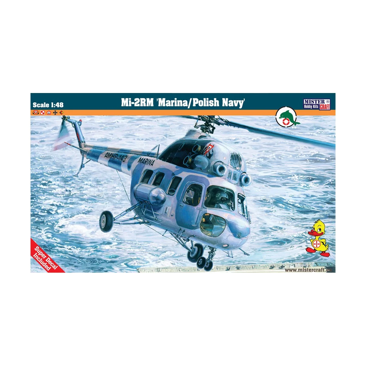 Mi-2RM Marina Hoplite START SET, 1/48 - Mistercraft SF-150