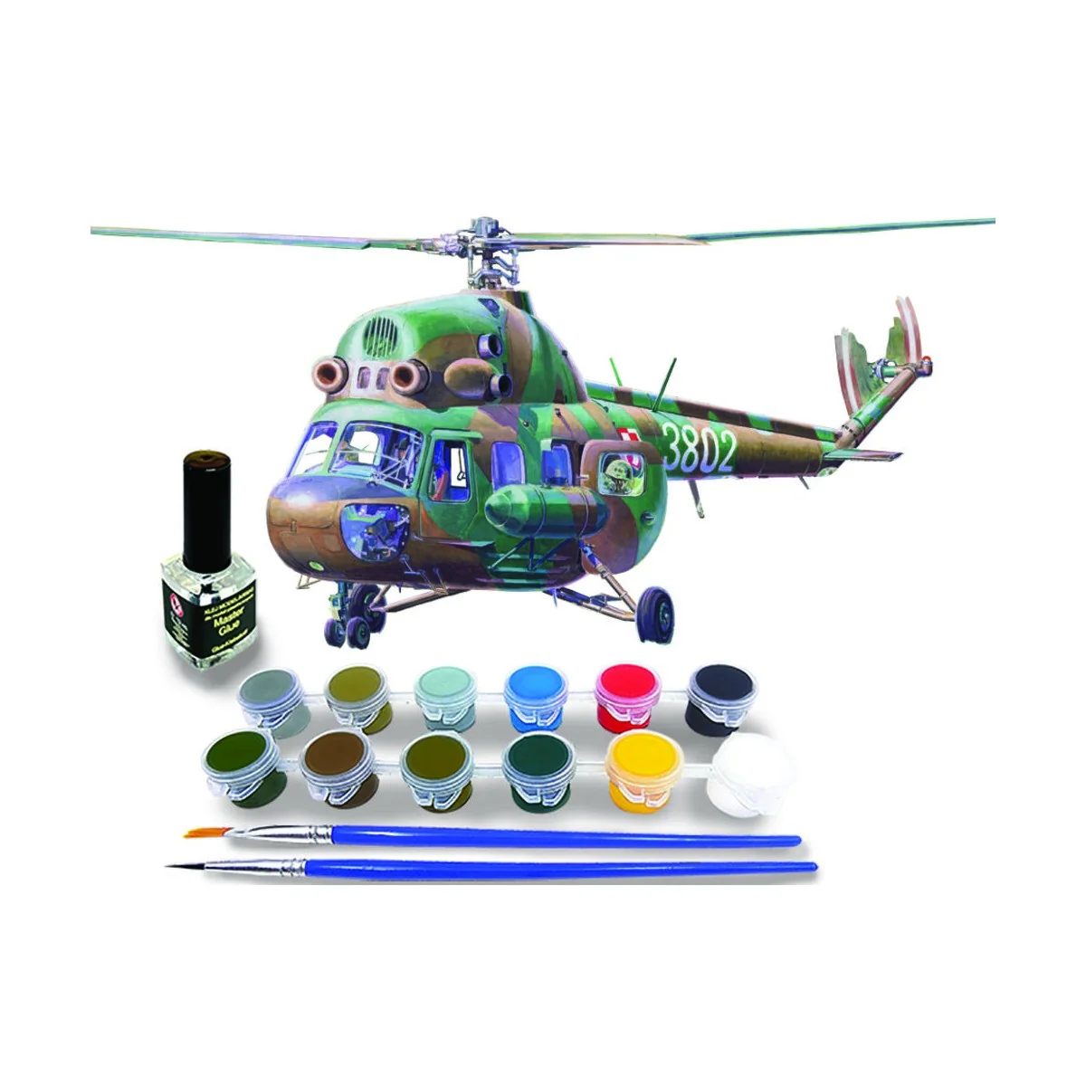 Mi-2T Commandos Transport START SET, 1/48 - Mistercraft SF-152