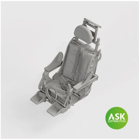 F-84F ejection seat with seat belts - 3D print for Special Hobby, 1...