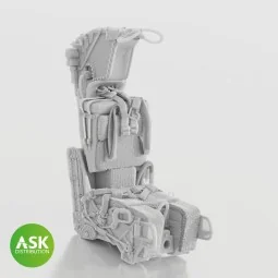 GRU-7A Ejection Seats for F14A/B Late - with seat belts (2pcs), 1/4... 2