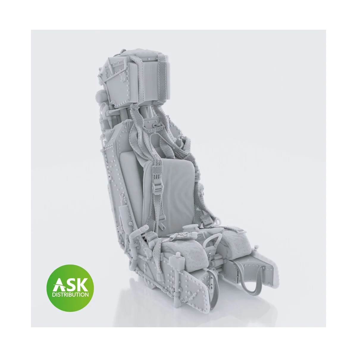 M.B.Type 9B Mk.3 Ejection Seat - with seat belts ASK 3D for Jaguar ...