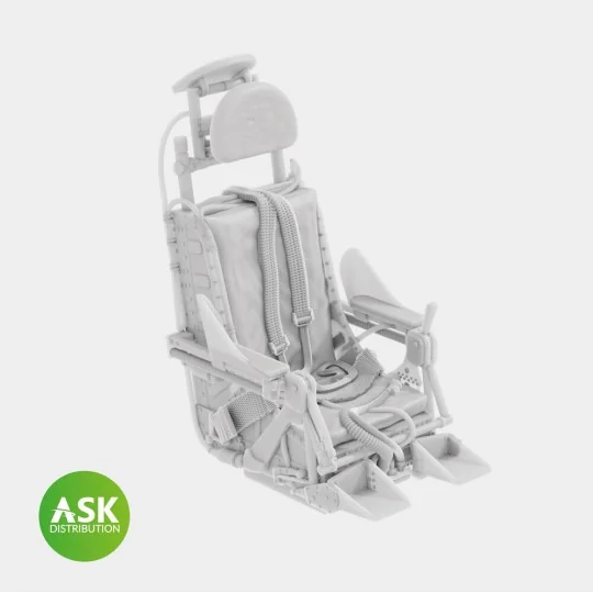 F-84F Thunderstreak ejection seat with seat belts, 1/48 - Art Scale...