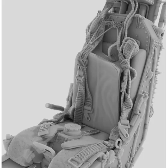 M.B.Type 9B Mk.3 Ejection Seat - with seat belts ASK 3D for Jaguar ...