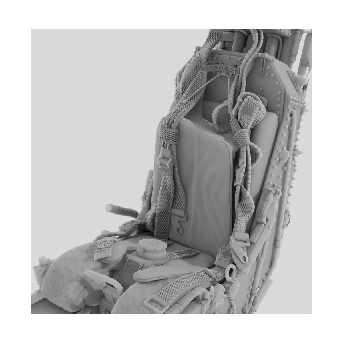 M.B.Type 9B Mk.3 Ejection Seat - with seat belts ASK 3D for Jaguar ...