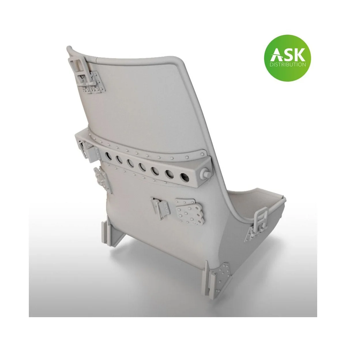 A5M Claude Seat Early without starting handle - ASK 3D Print, 1/48 ...