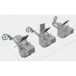 Gun Sight Type 98 - Japan WWII, 3 pc. in three different sight vari... 2