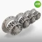 B-29 engine set - Wright R-3350-57, 4 pc. set, ASK 200-A48070, 1/48...