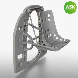 A6M Bulkhead with Seat in MIDDLE position - ASK 3D Print for Tamiya...