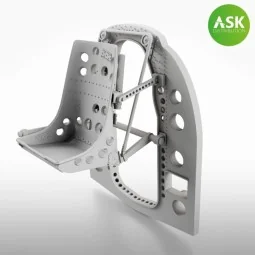 A6M Bulkhead with Seat in MIDDLE position - ASK 3D Print for Tamiya... 2