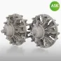 B-25 Mitchell - 2 pc. Engines Wright R-2600 for HK Model, 1/48 - Ar...