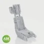 SJU-4 Ejection Seat with seat belts - 1 pc for Uma, 1/48 - Art Scal...