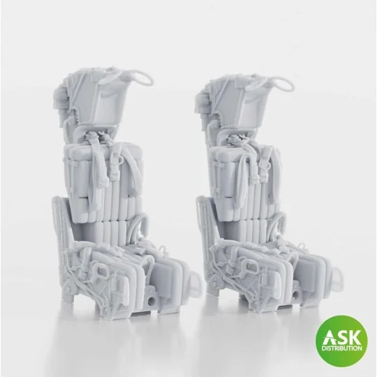 GRU-7A Ejection Seats for F-14A/B Early - with seat belts (2pcs) fo...