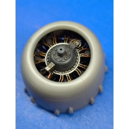 B-25 Mitchell - 2 pc. Engines Wright R-2600 for HK Model, 1/48 - Ar...