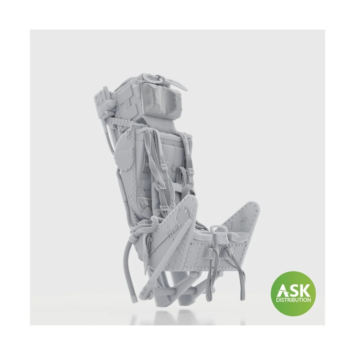 Ejection Seat - M.B Mk.2E with seat belts, with survival pack for R...