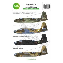 Boston MK.III part 1 - Workhorses in the sky, 1/48 - Art Scale Kit ... 2