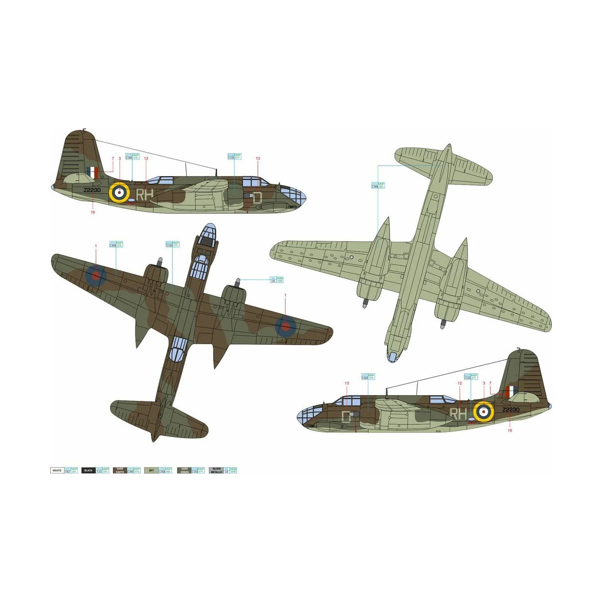 Boston MK.III part 2 - Workhorses in the sky, 1/48 - Art Scale Kit ...