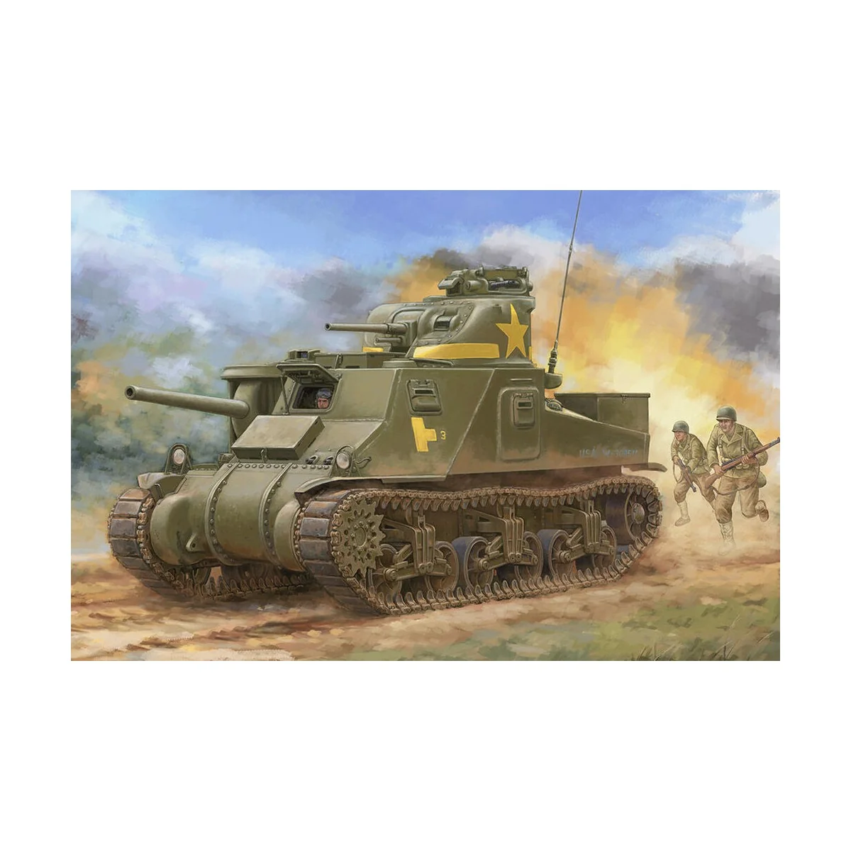 M3A3 Medium Tank, 1/35 - I LOVE KIT 63517