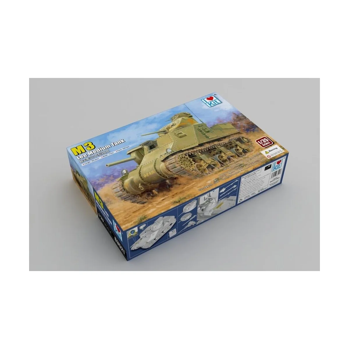 M3 Lee Medium Tank, 1/35 - I LOVE KIT 63521