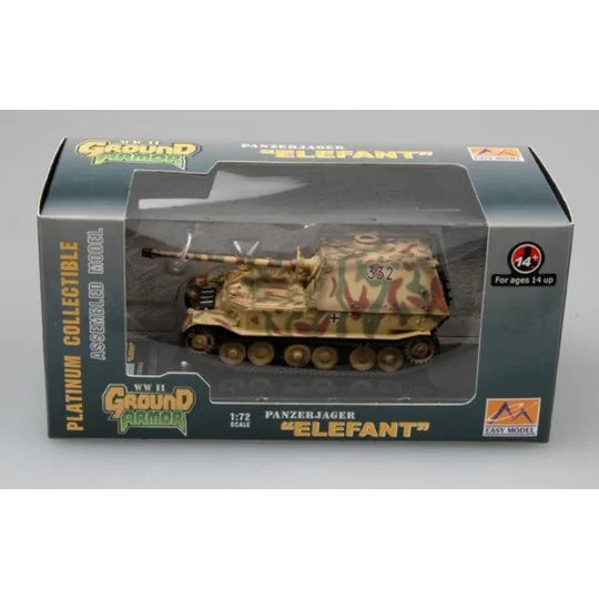 Elefant 653rd Panzerj. Abt. 'Poland' 1944, 1/72 - Easy Model 36227