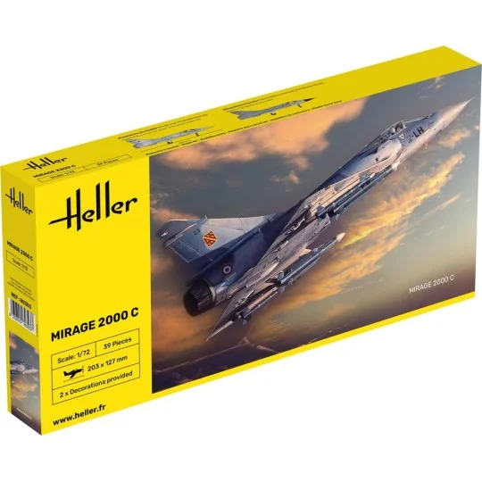 Mirage 2000 C, 1/72 - Heller 80303 Mirage 2000 C, 1/72 - Heller 80303