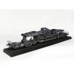 Mörser Karl Gerät 040/041 auf Eisenbahn-Transport-Trailer, 1/35 - T... 2