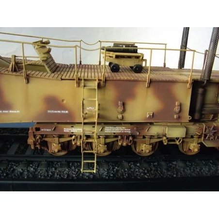 Eisenbahngeschütz Leopold 280mm K5 (E), 1/35 - Trumpeter 00207