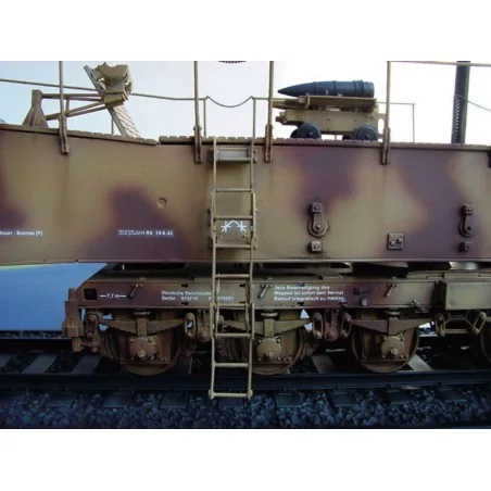 Eisenbahngeschütz Leopold 280mm K5 (E), 1/35 - Trumpeter 00207