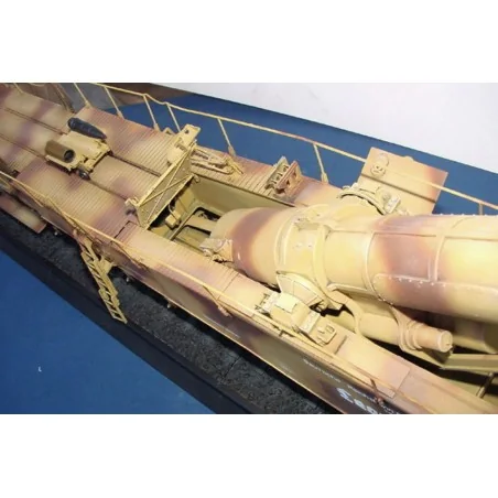Eisenbahngeschütz Leopold 280mm K5 (E), 1/35 - Trumpeter 00207