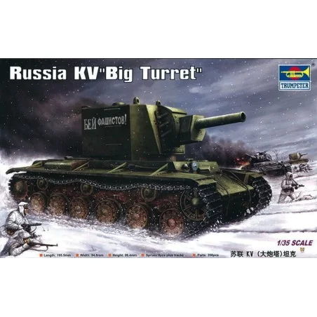 Russischer KV ''Big Turret'', 1/35 - Trumpeter 00311