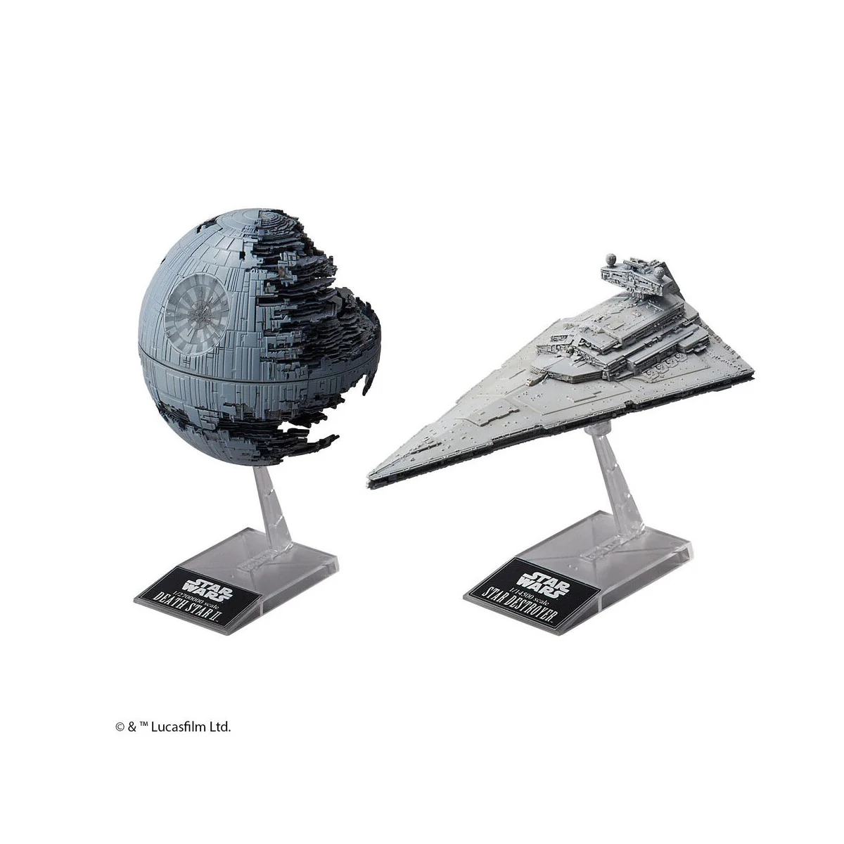 Death Star II + Imperial Star Destroyer, 1/2700000 - Revell 01207 Death Star II + Imperial Star Destroyer, 1/2700000 - Revell 01207