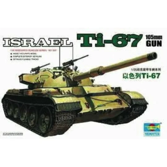Israelischer Panzer Ti-67, 1/35 - Trumpeter 00339