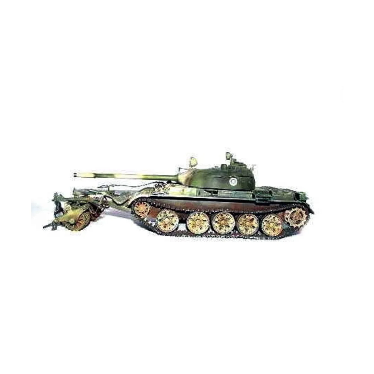 Finnischer Panzer T-55 mit Minenräumer, 1/35 - Trumpeter 00341