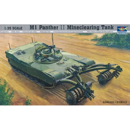 M1 Panther II Minenräumer, 1/35 - Trumpeter 00346