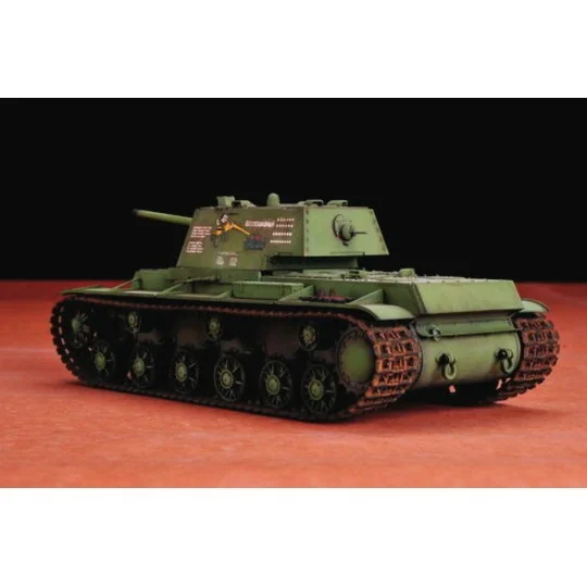 Russischer Panzer KV-1, 1942 Einfacher Turm, 1/35 - Trumpeter 00358