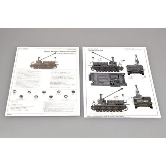German Pz.Kpfw IV Ausf. D/E Fahrgestell, 1/35 - Trumpeter 00362