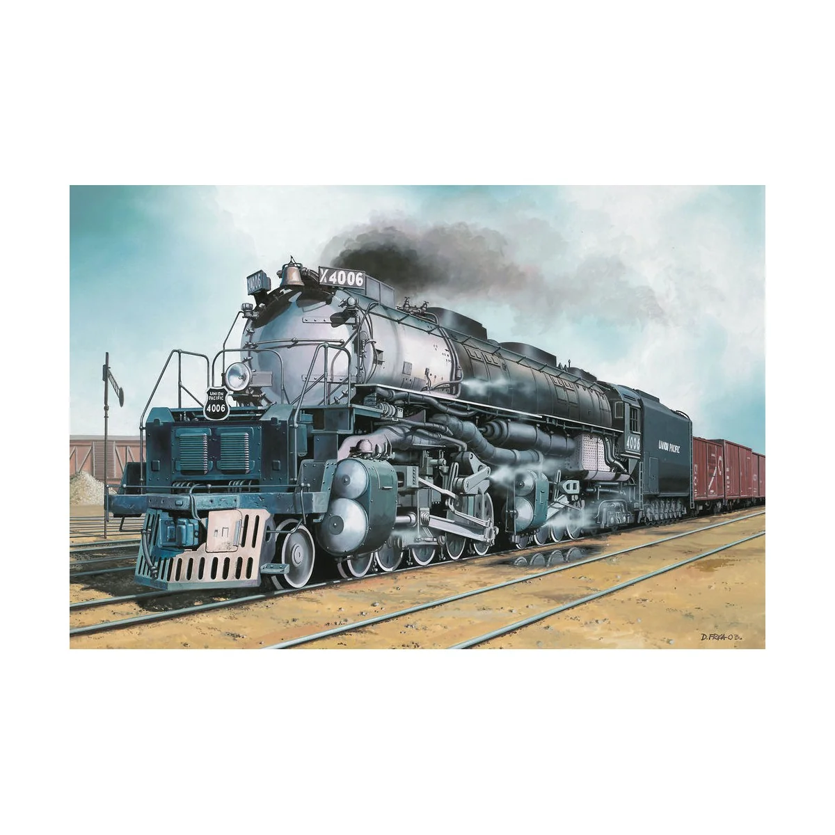 Big Boy Locomotive, 1/87 - Revell 02165
