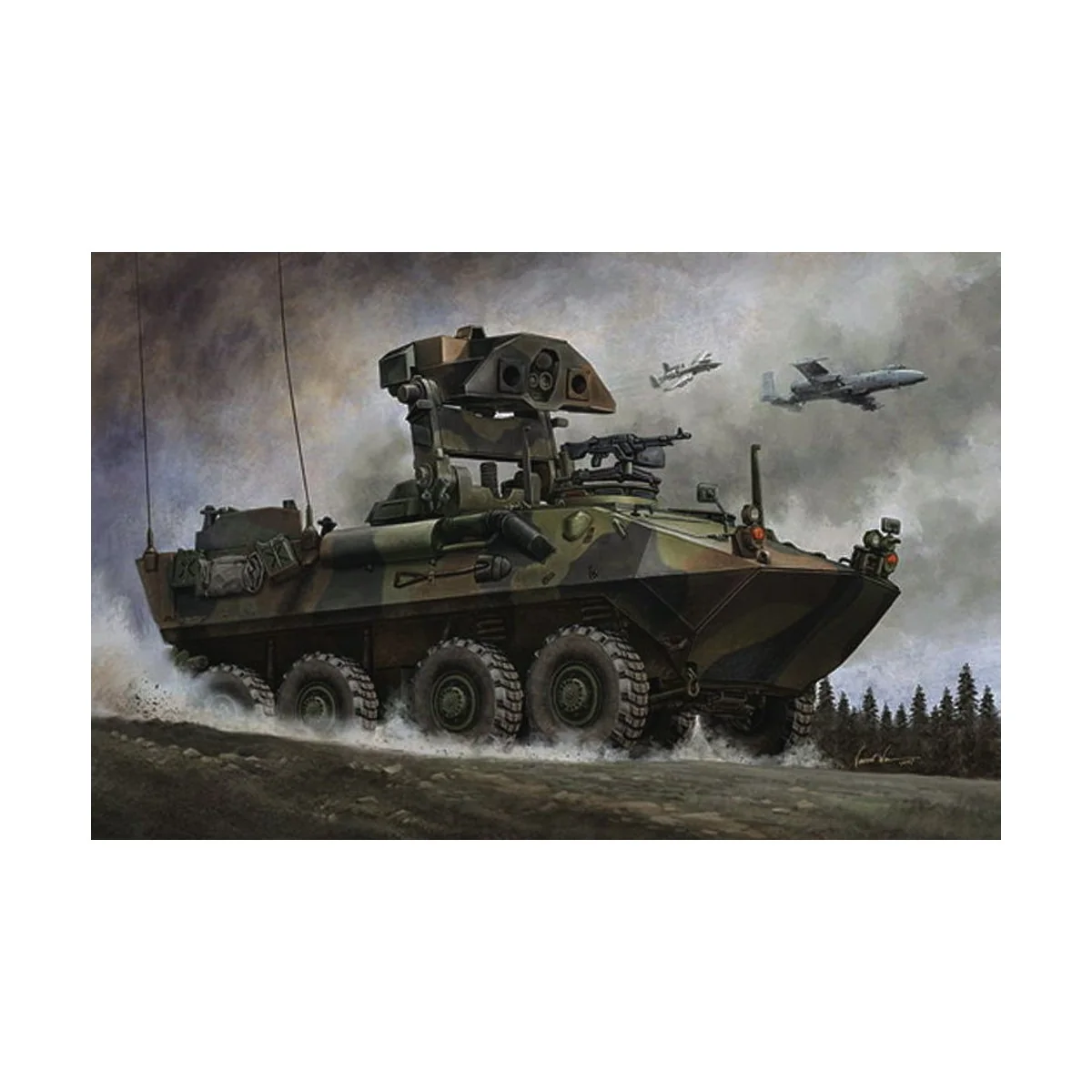 USMC LAV-AT Light Armored Vehicle Antitank, 1/35 - Trumpeter 00372