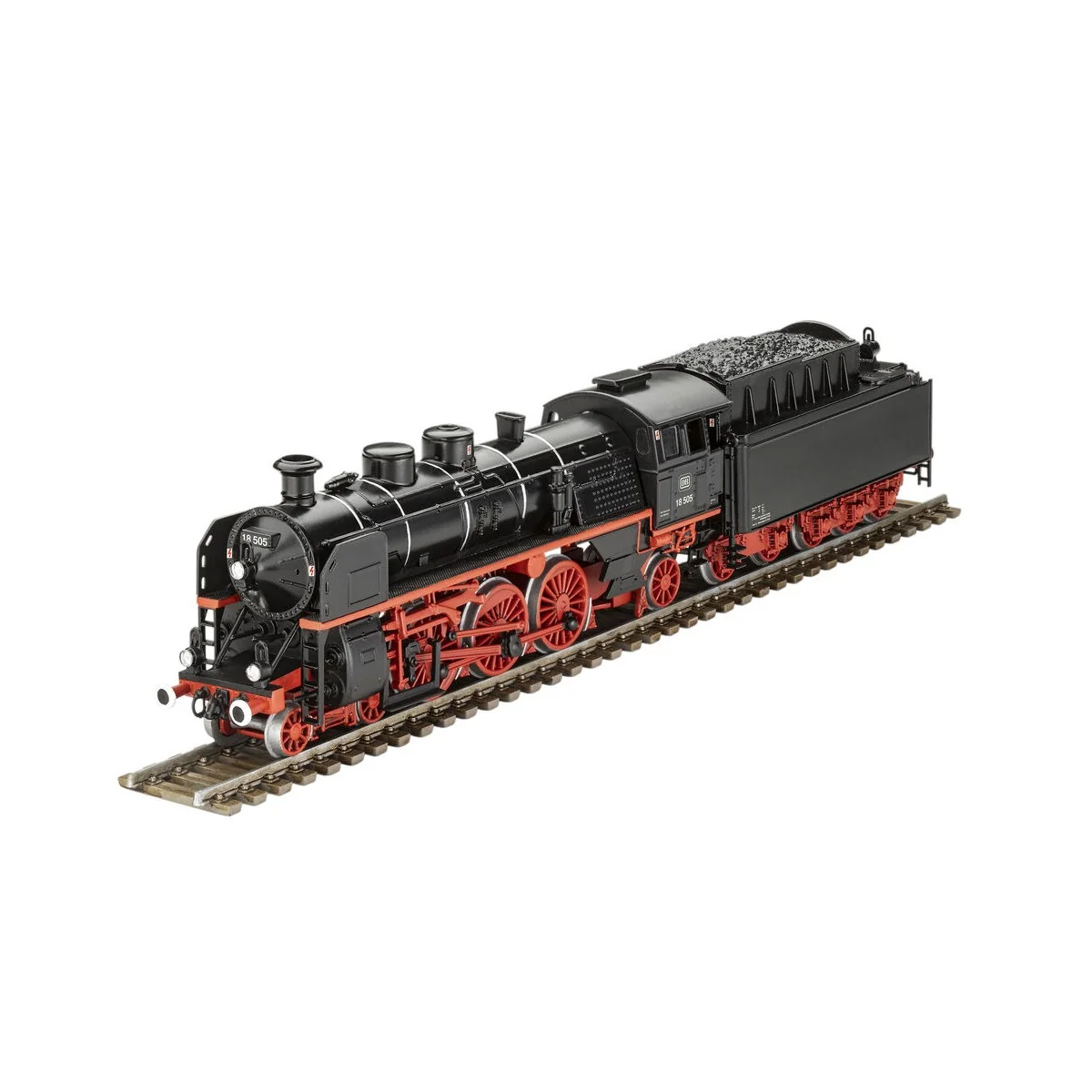 Schnellzuglokomotive BR 18 505 mit Tender 2'3' T38, 1/87 - Revell 0...