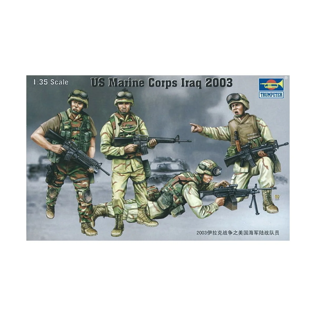 US Marine Corps Irak 2003, 1/35 - Trumpeter 00407