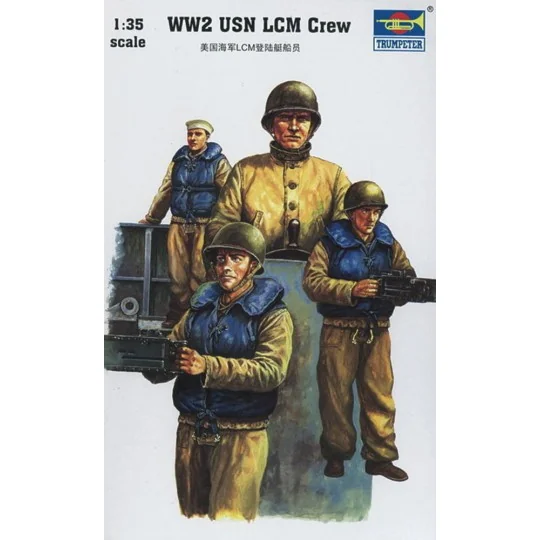 US Navy LCM Besatzung, 1/35 - Trumpeter 00408