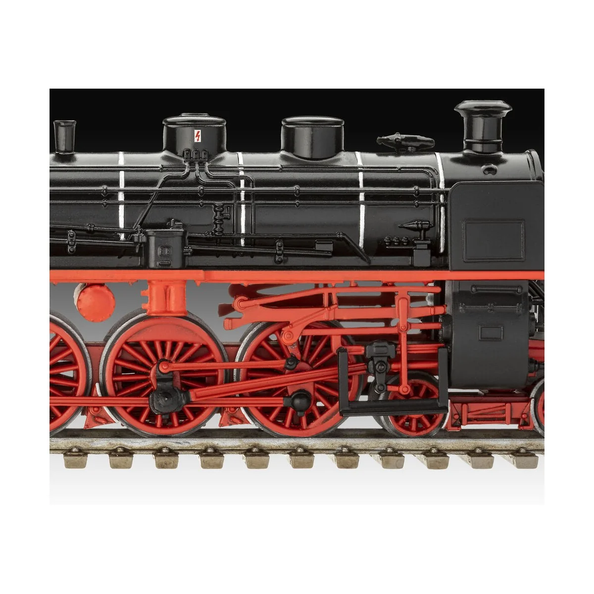 Schnellzuglokomotive BR 18 505 mit Tender 2'3' T38, 1/87 - Revell 0...
