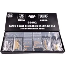 Bismarck detail up set (for Trumpeter item 03702), 1/200 - I LOVE K... 2