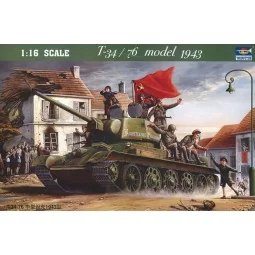 T-34/76 1943, 1/16 - Trumpeter 00903