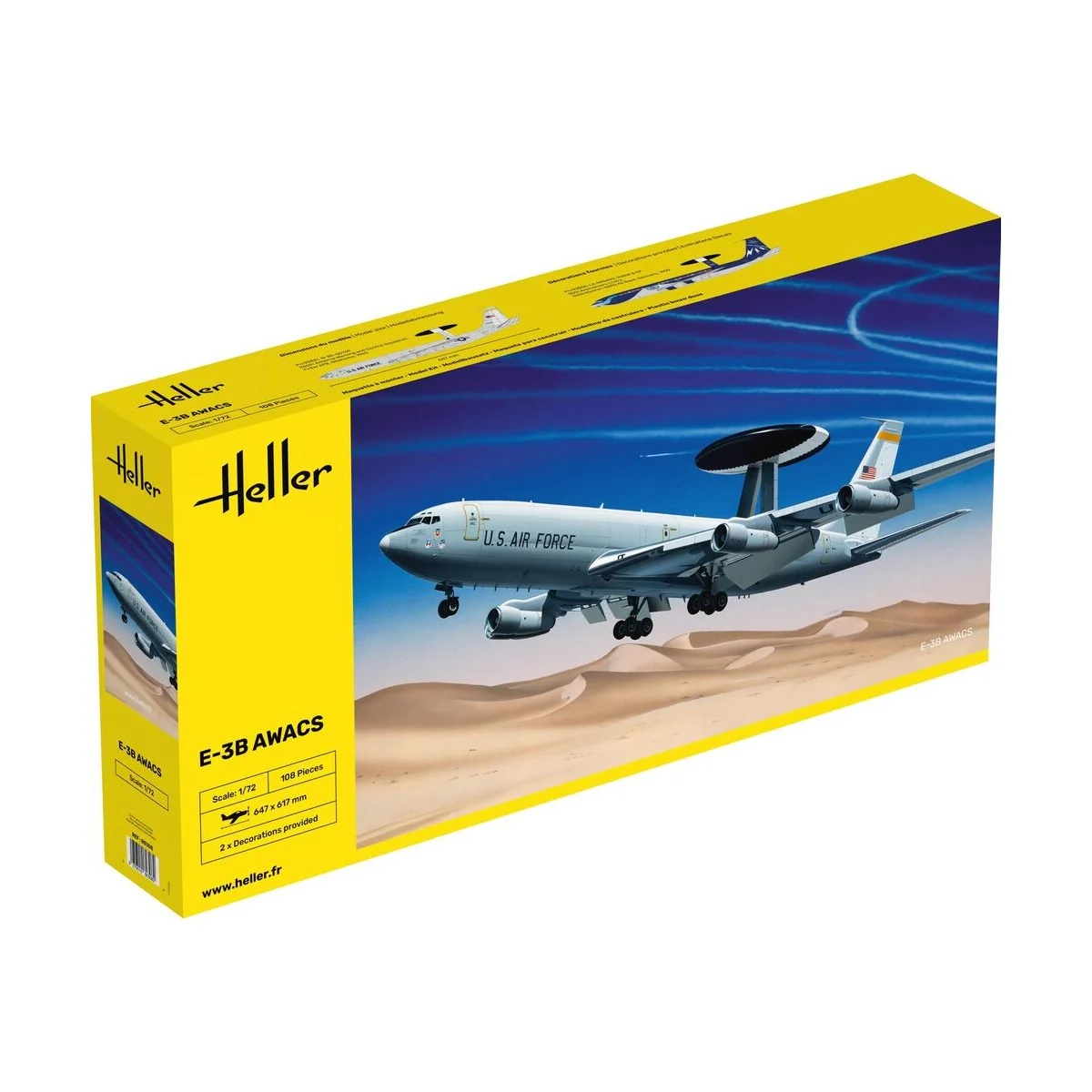 E-3B Awacs, 1/72 - Heller 80308
