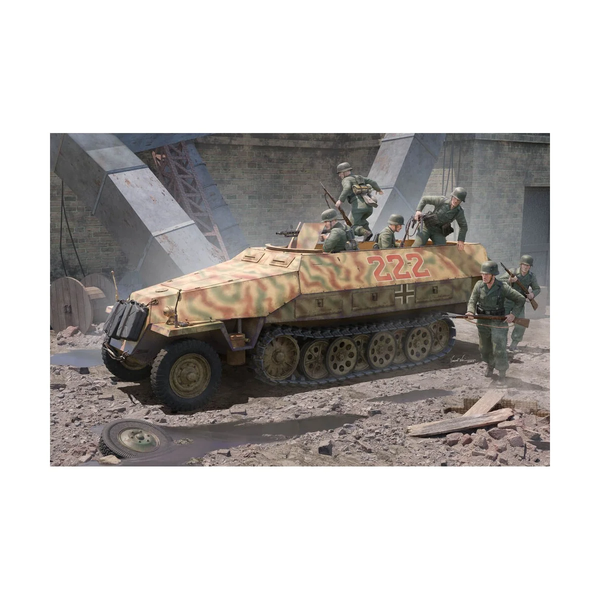 Sd.Kfz 251D, 1/16 - Trumpeter 00942