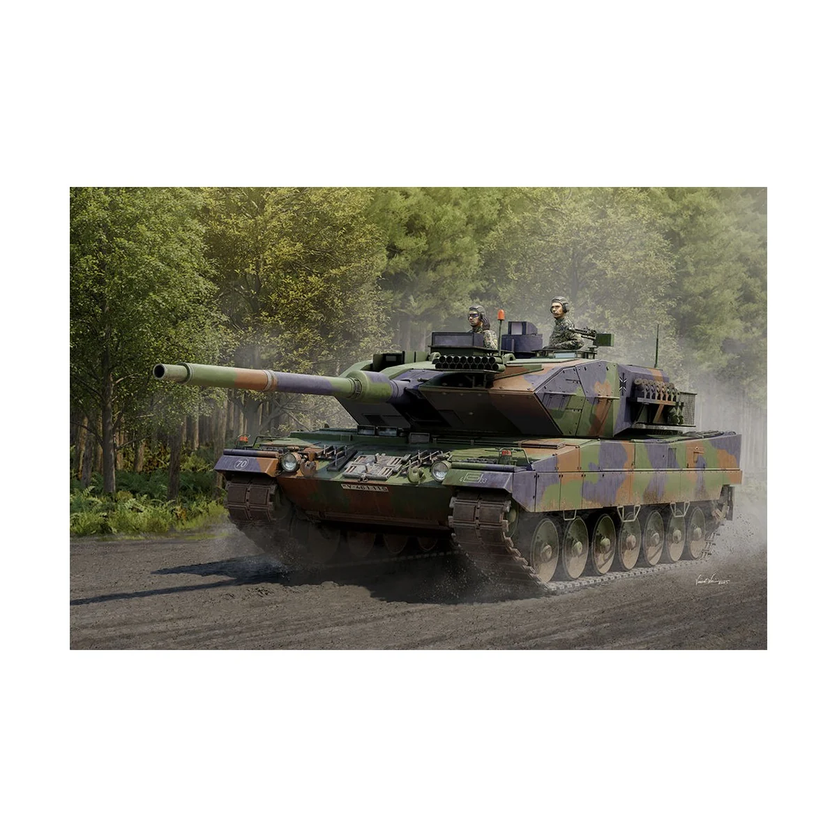 German Leopard 2A6 MBT, 1/16 - Trumpeter 00966