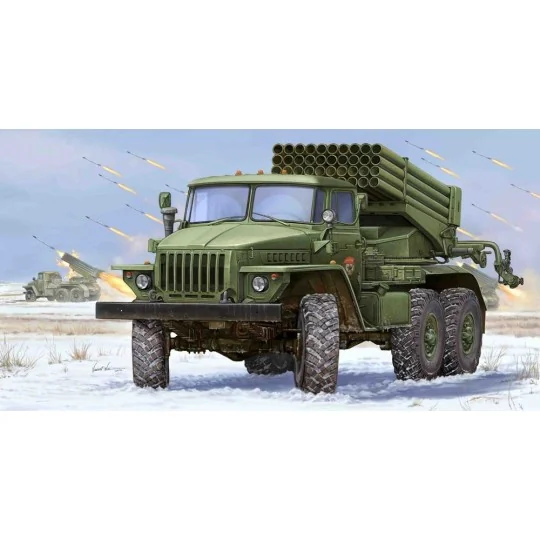 Russian BM-21 Hail MRL-Early, 1/35 - Trumpeter 01013