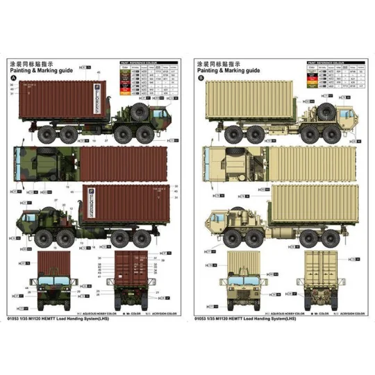 M1120 HEMTT Load Handing System (LHS), 1/35 - Trumpeter 01053